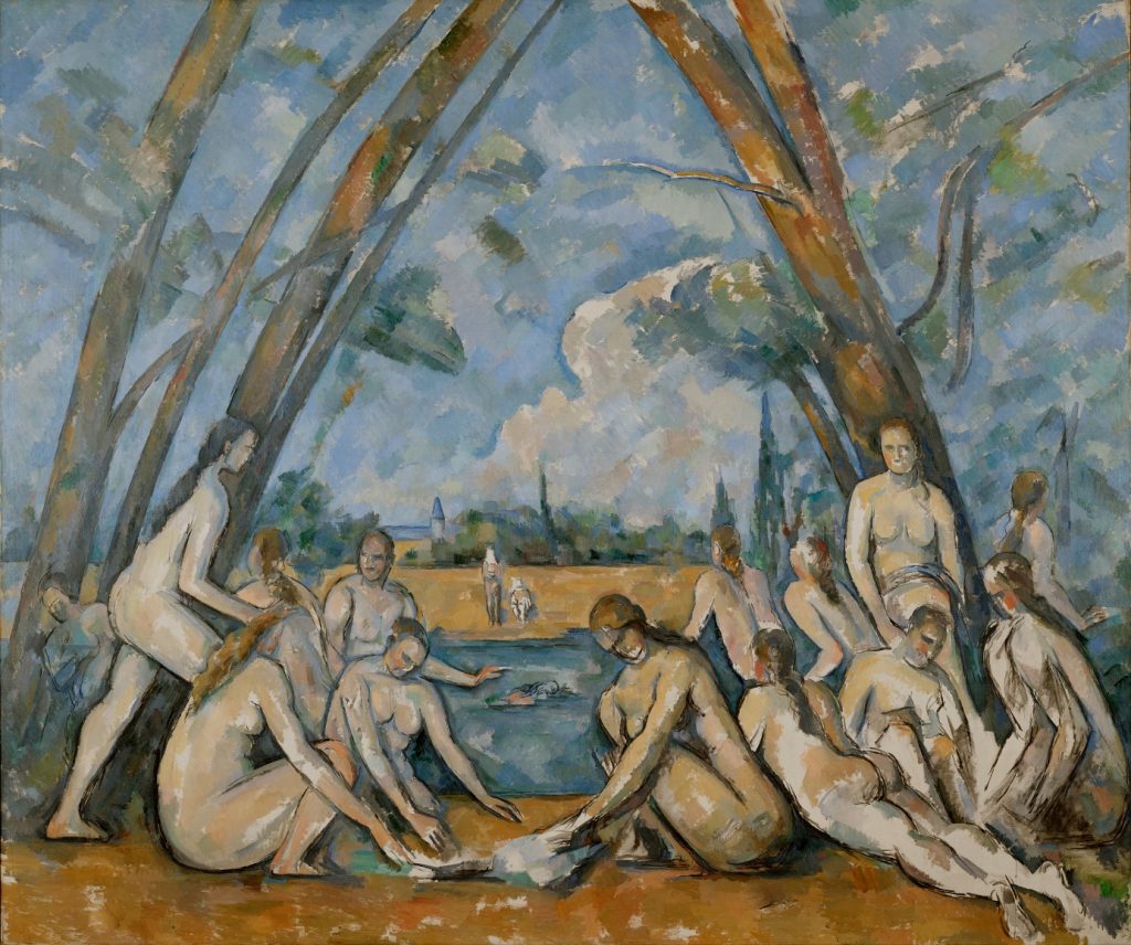 Paul Cézanne, Grandes baigneuses, 1906