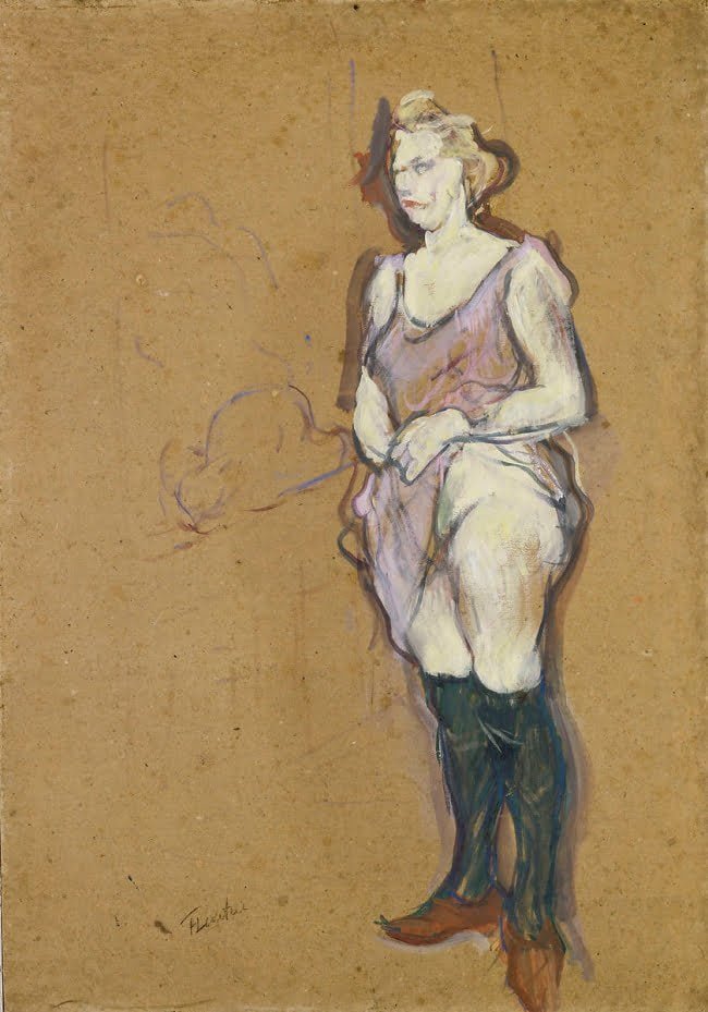 Toulouse Lautrec, Femme de maison blonde, 1894