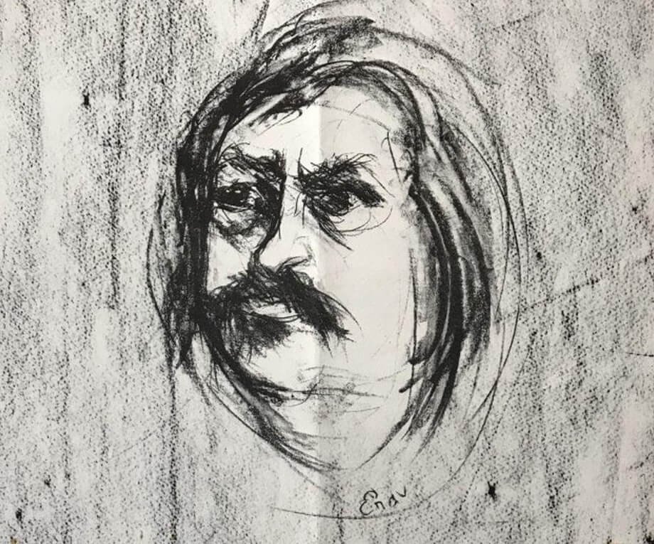 Portrait du peintre Enav Bension