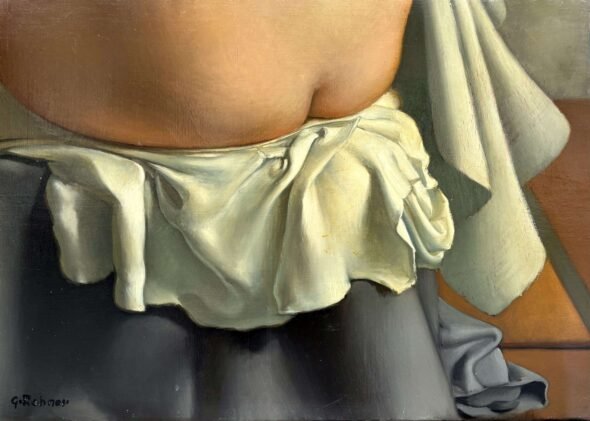 Nu et draperie