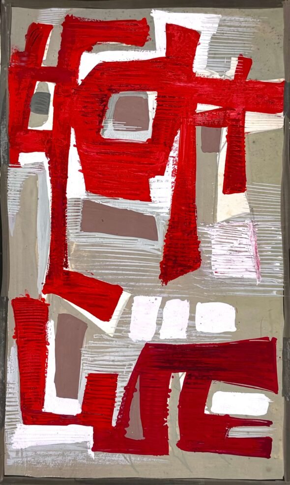 Géométrie rouge